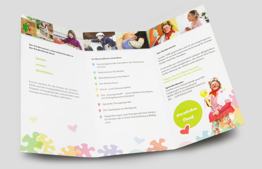 corporate design made by woidesign kinderklinik