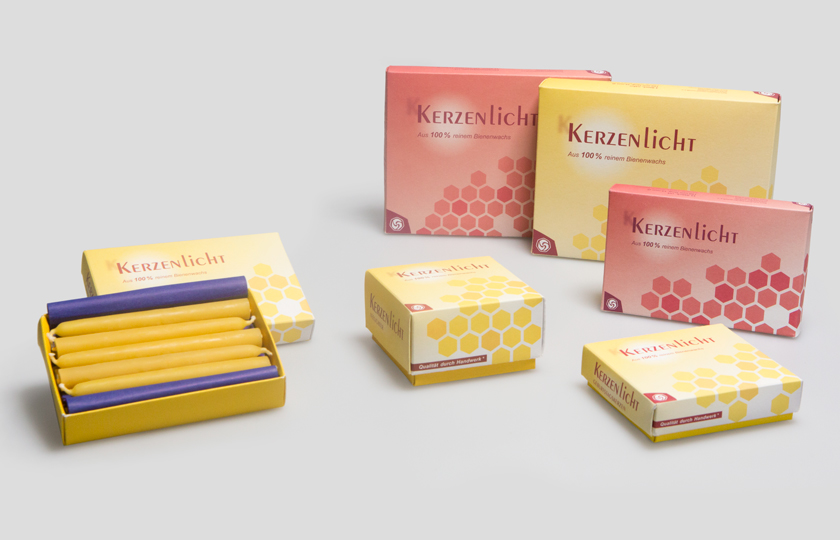 verpackungen made by woidesign kerzenlicht
