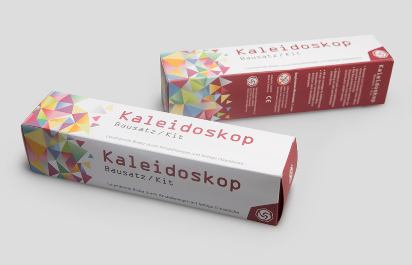 verpackungen made by woidesign kaleidoskop