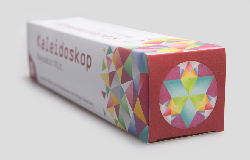 verpackungen made by woidesign kaleidoskop